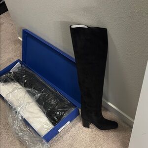 Elegant Black over the Knee Boots